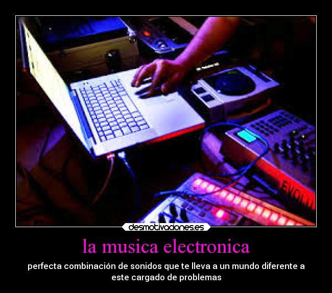 la musica electronica - 