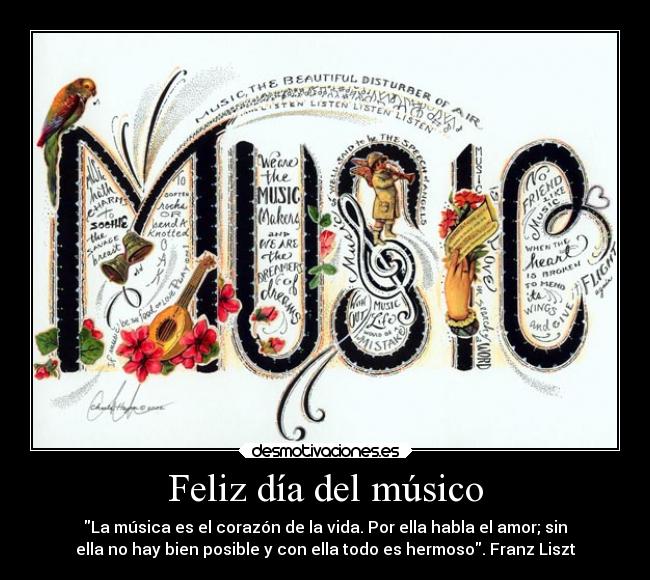 Feliz día del músico - 