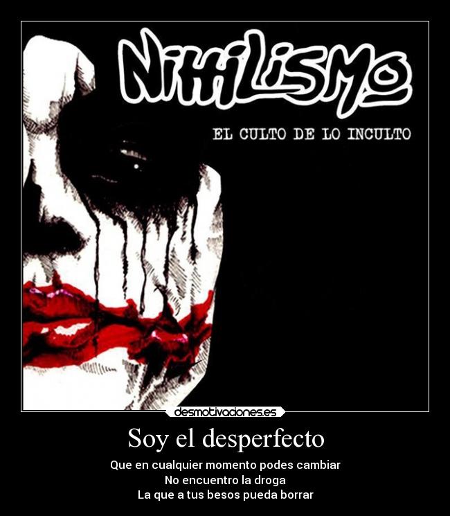 carteles musica nihilismo punk desmotivaciones