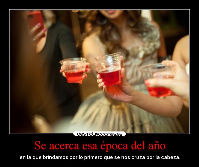 Se acerca esa época del año -