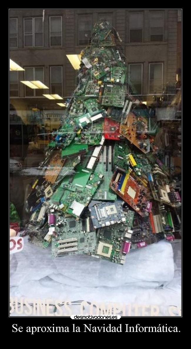 Se aproxima la Navidad Informática. -