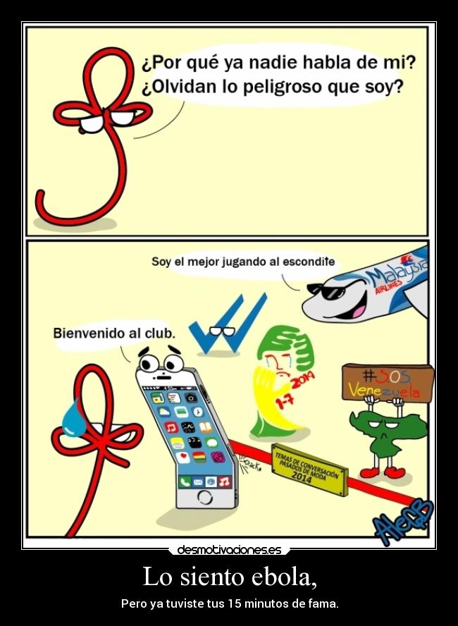 Lo siento ebola, - 