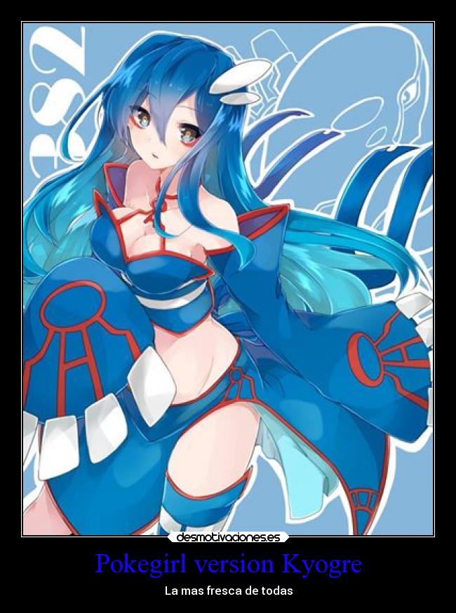 Pokegirl version Kyogre - 