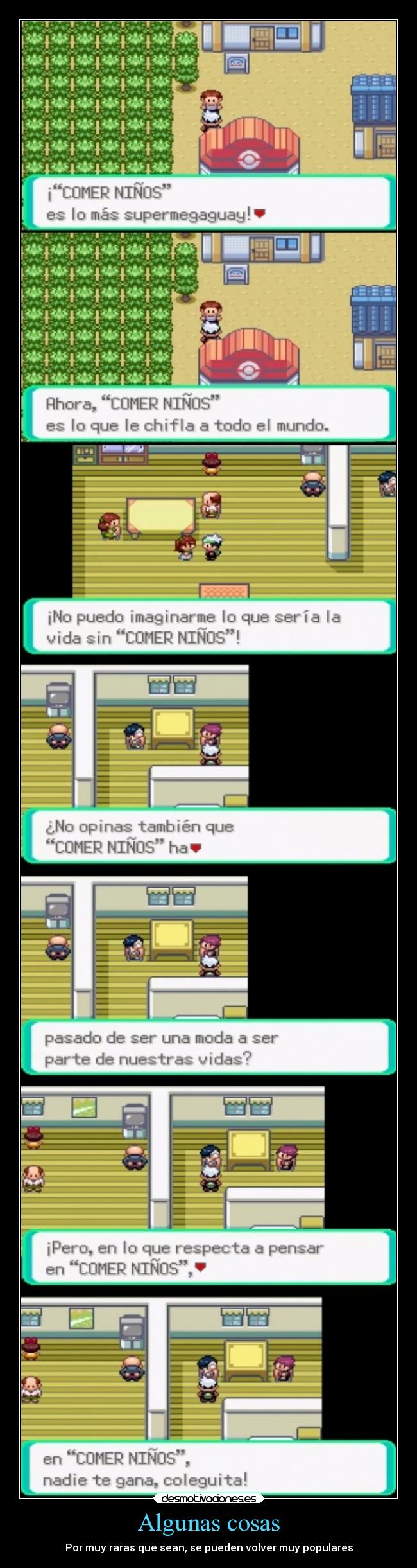 carteles pokemon comer ninos popular desmotivaciones