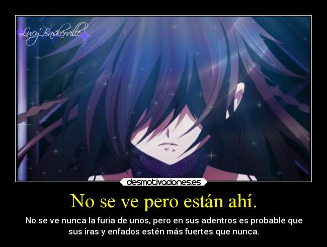 carteles problemas sentimientos miedo alice baskerville kote emo suspenso deseo desafio desmotivaciones