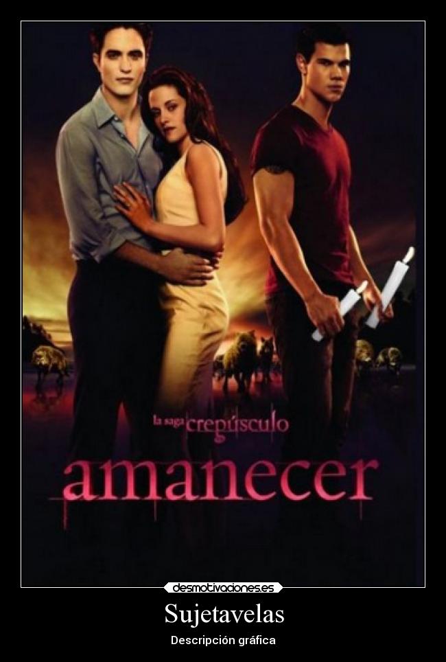 Sujetavelas - Descripción gráfica