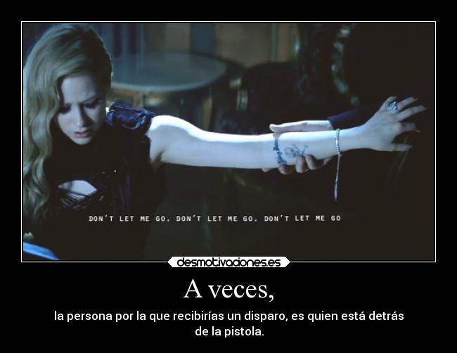 A veces, - 