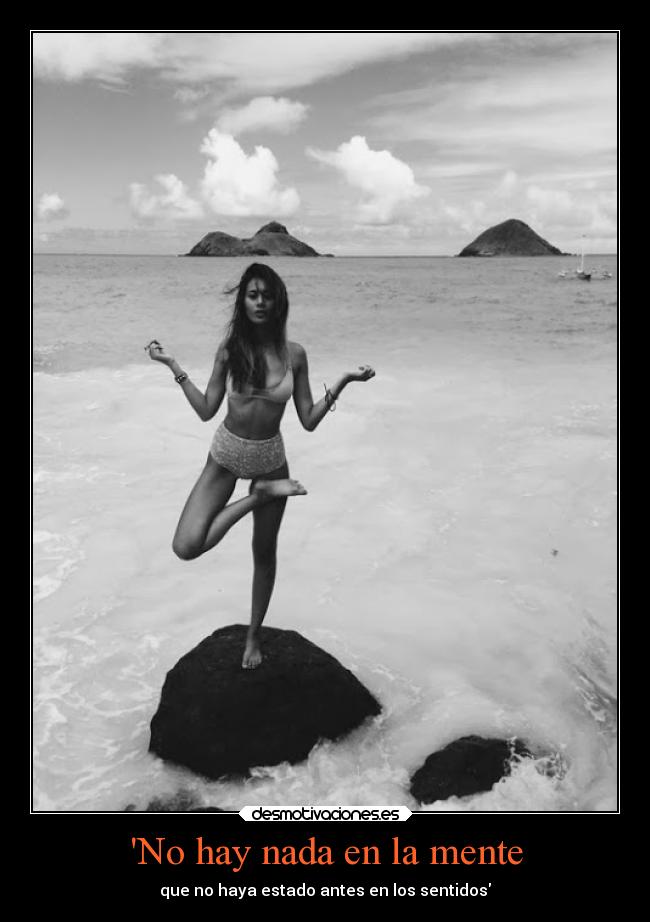 No hay nada en la mente - que no haya estado antes en los sentidos