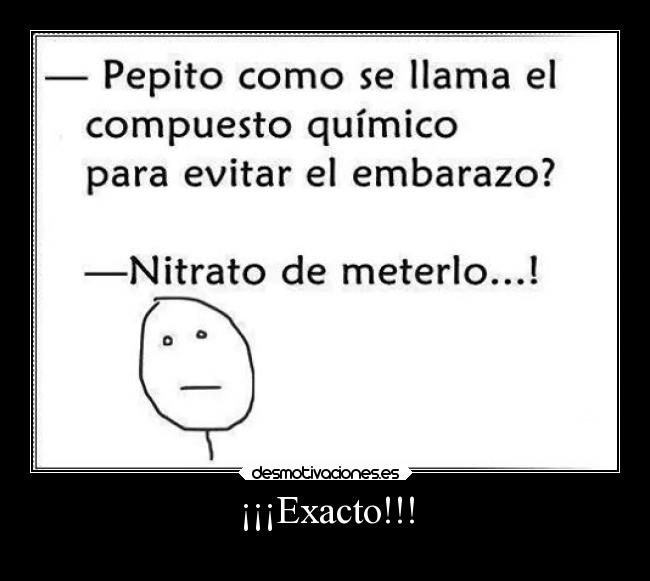¡¡¡Exacto!!! - 