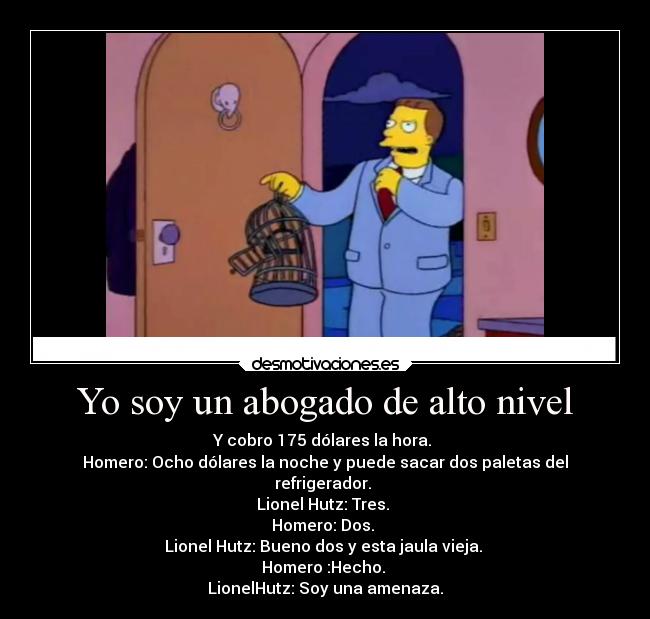 carteles simpsons desmotivaciones