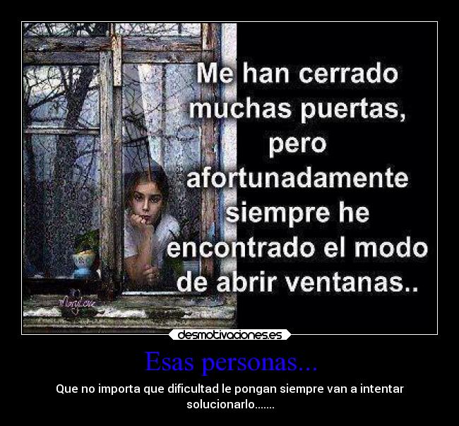 Esas personas... - 