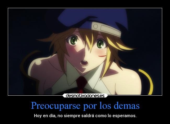 Preocuparse por los demas -