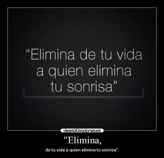 Elimina, - 