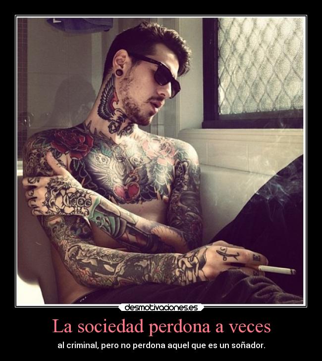 La sociedad perdona a veces -
