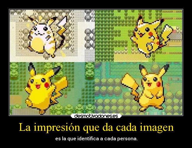 carteles sonrisa recuerdos infancia historia vida videojuegos pokemon devilbrigade pikachu generaciones desmotivaciones