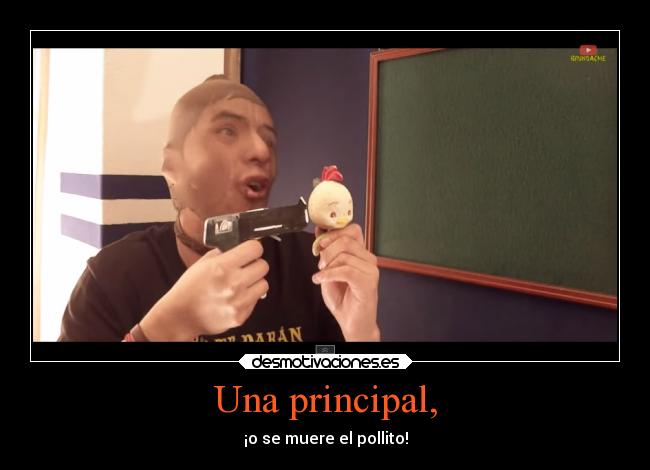 carteles tonto brunoacme ratero ladron pollito chicken little desmotivaciones