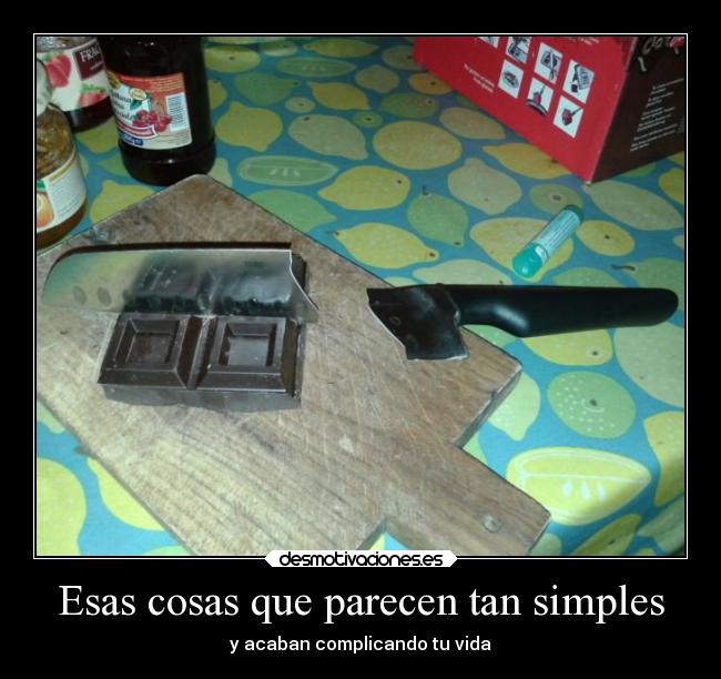 carteles tonto comida elchocolateinvencible desmotivado15 desmotivaciones
