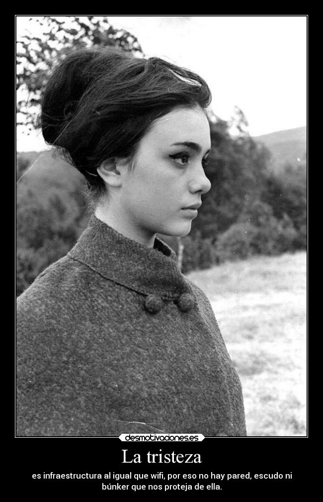 La tristeza -