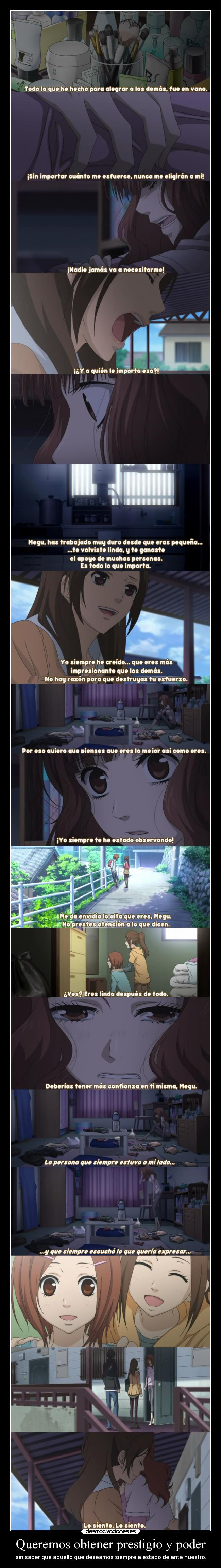 carteles vida amigos anime obtener prestigio reconocer poder necesitar real delante presente raptorhunters desmotivaciones