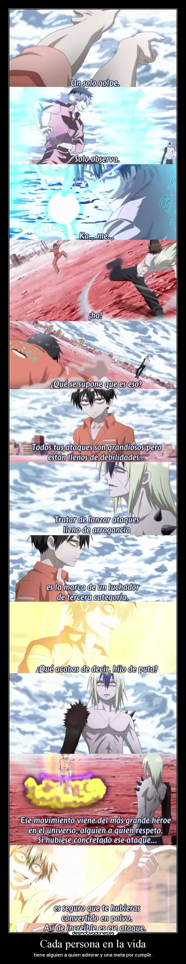 carteles vida vida anime persona meta admirar cumplir sueno imitar raptorhunters kamehameha desmotivaciones