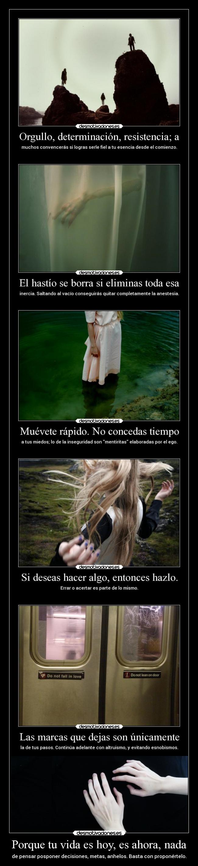 carteles vida confianza vida convicciones lealtad adrenalina miedos agradecimientoespecialadostrescinco desmotivaciones