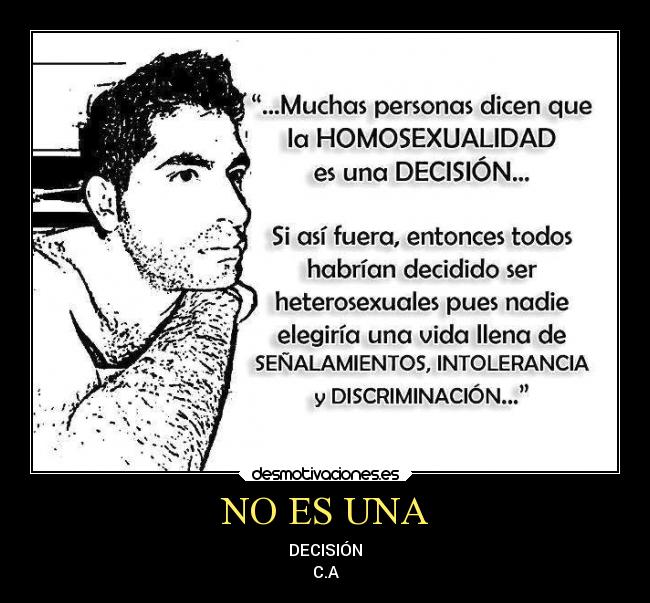 NO ES UNA - DECISIÓN
C.A