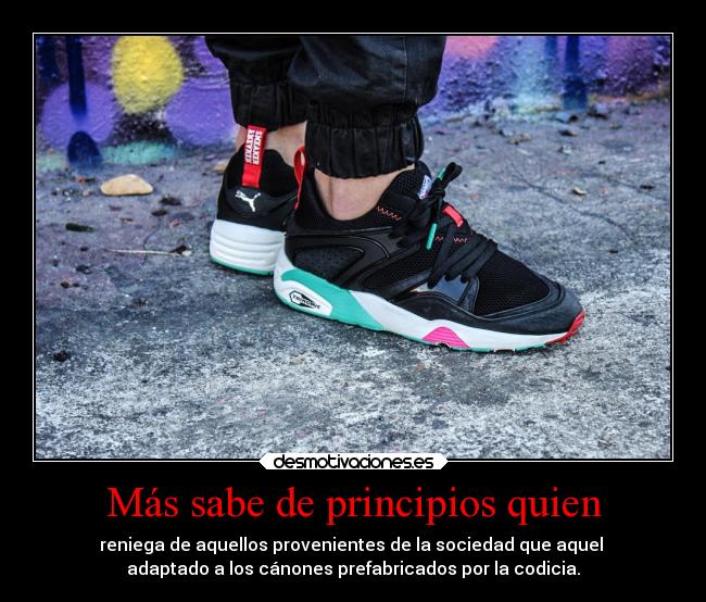 Más sabe de principios quien -