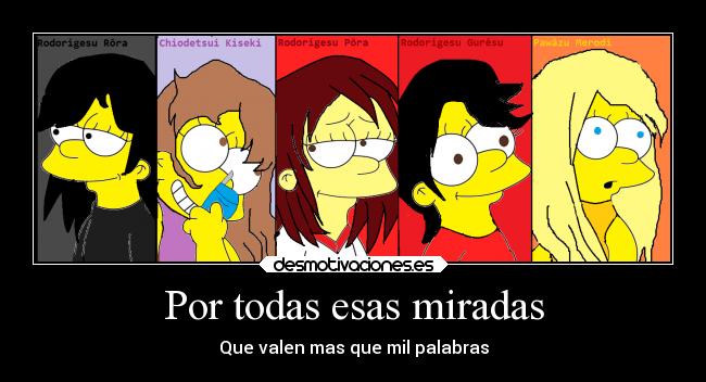 Por todas esas miradas - Que valen mas que mil palabras