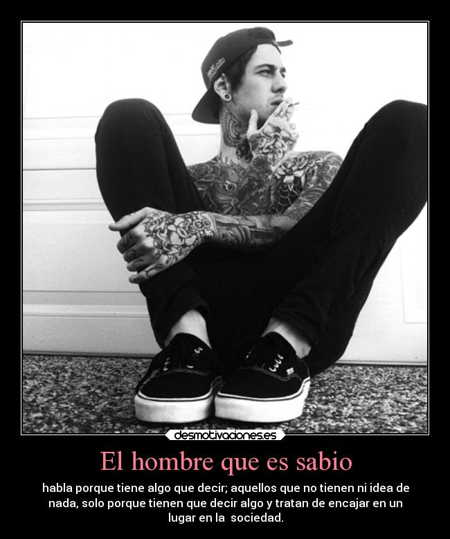 El hombre que es sabio - 