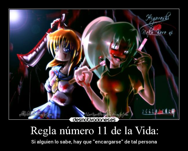 carteles vida ideas regla11delavidasegunyo desmotivaciones