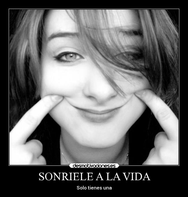 carteles vida vida motivaciones sonreir desmoanonimo desmotivaciones