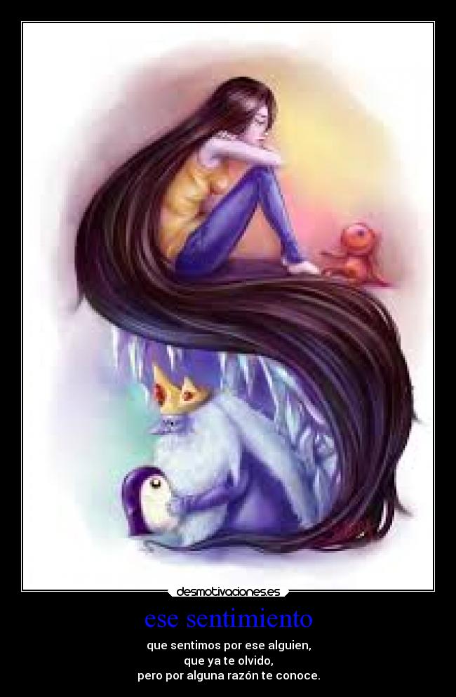 ese sentimiento -