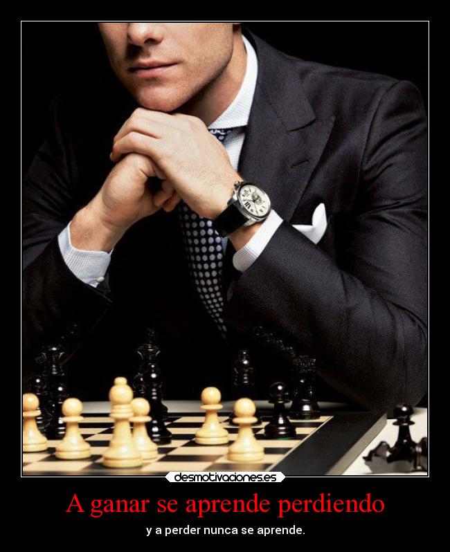 A ganar se aprende perdiendo - 