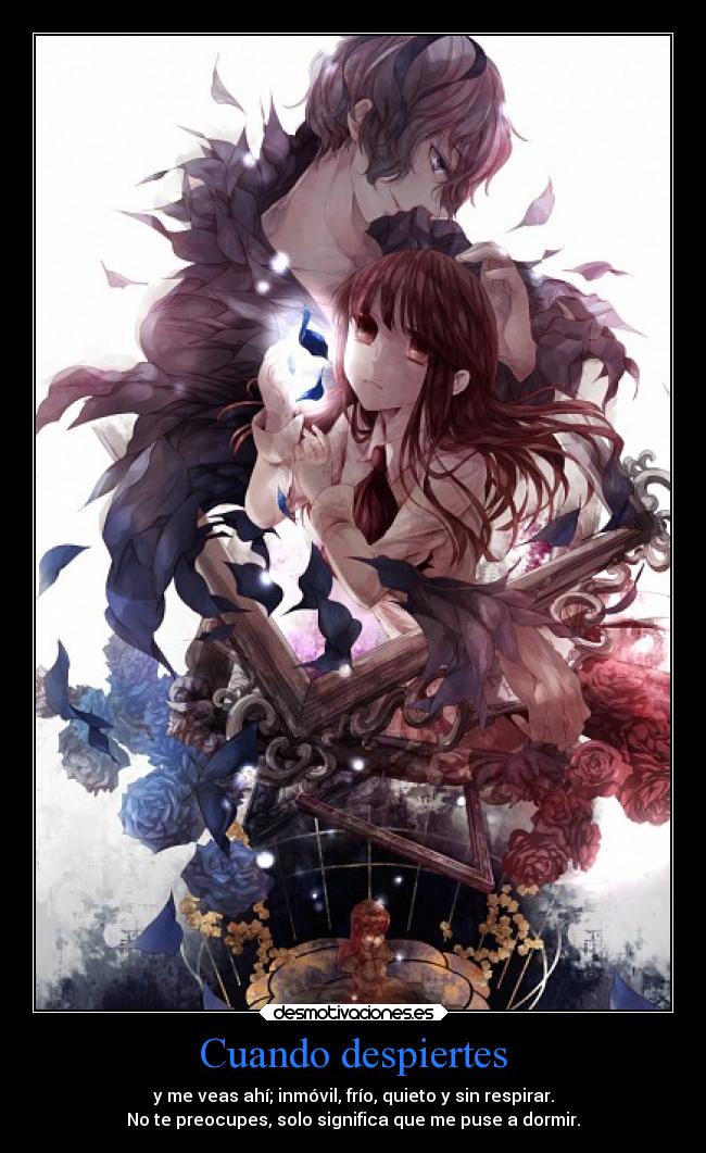 carteles videojuegos anime esperanza muerte desamor amor alma suenos ilusiones desmotivaciones