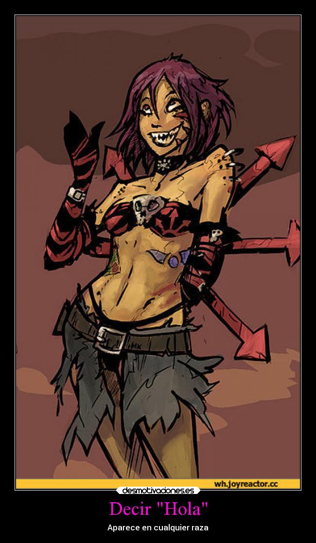 Decir Hola - Aparece en cualquier raza