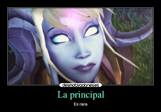 La principal - Es rara