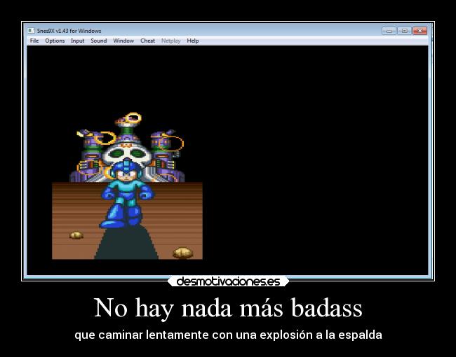 carteles videojuegos megaman7 badass desmotivaciones