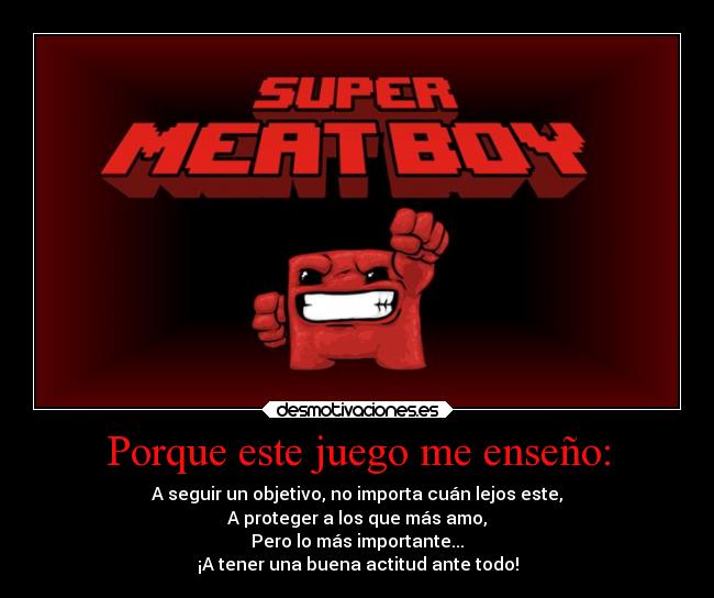 carteles videojuegos super meat boy edmund mcmillen steam canonical desmotivaciones