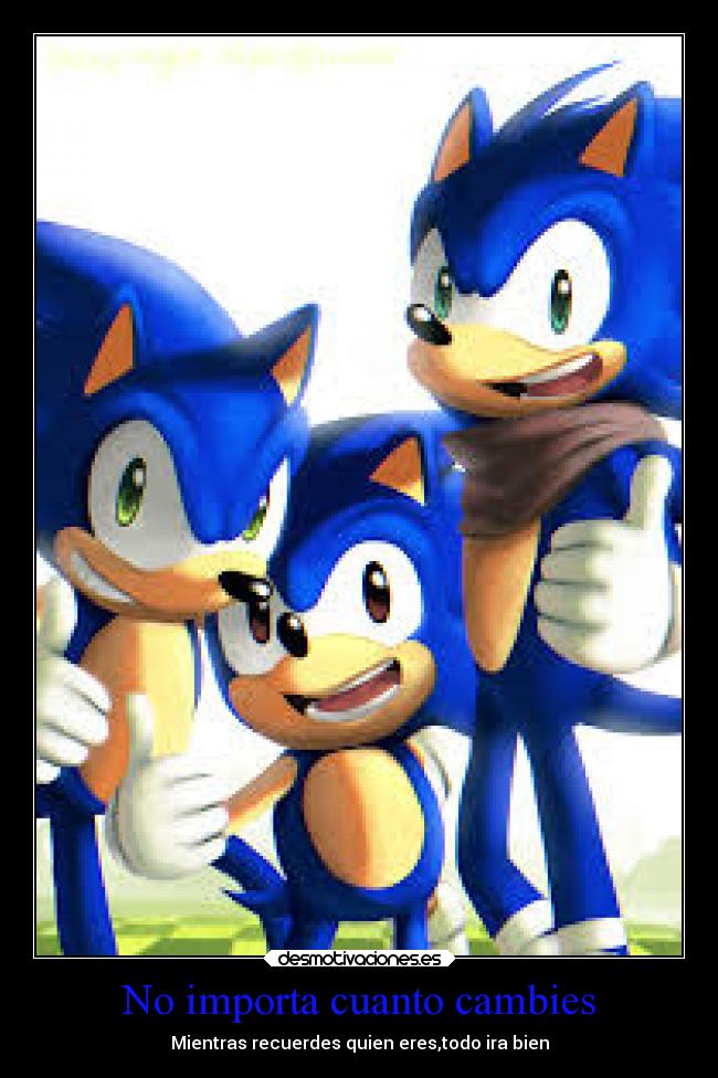 carteles videojuegos vida sonic desmotivaciones