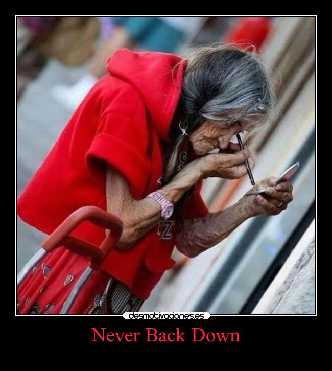 Never Back Down -
