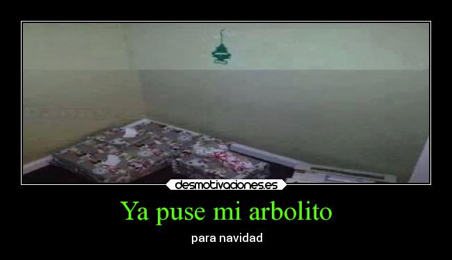 Ya puse mi arbolito - para navidad