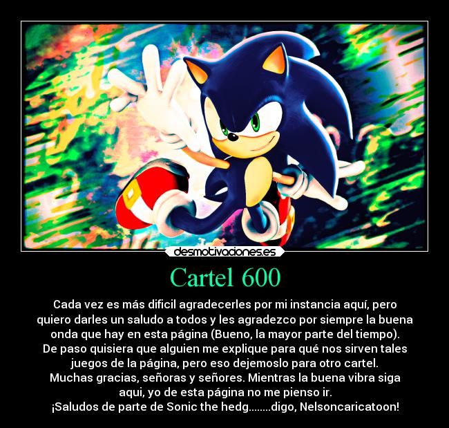 Cartel 600 - 