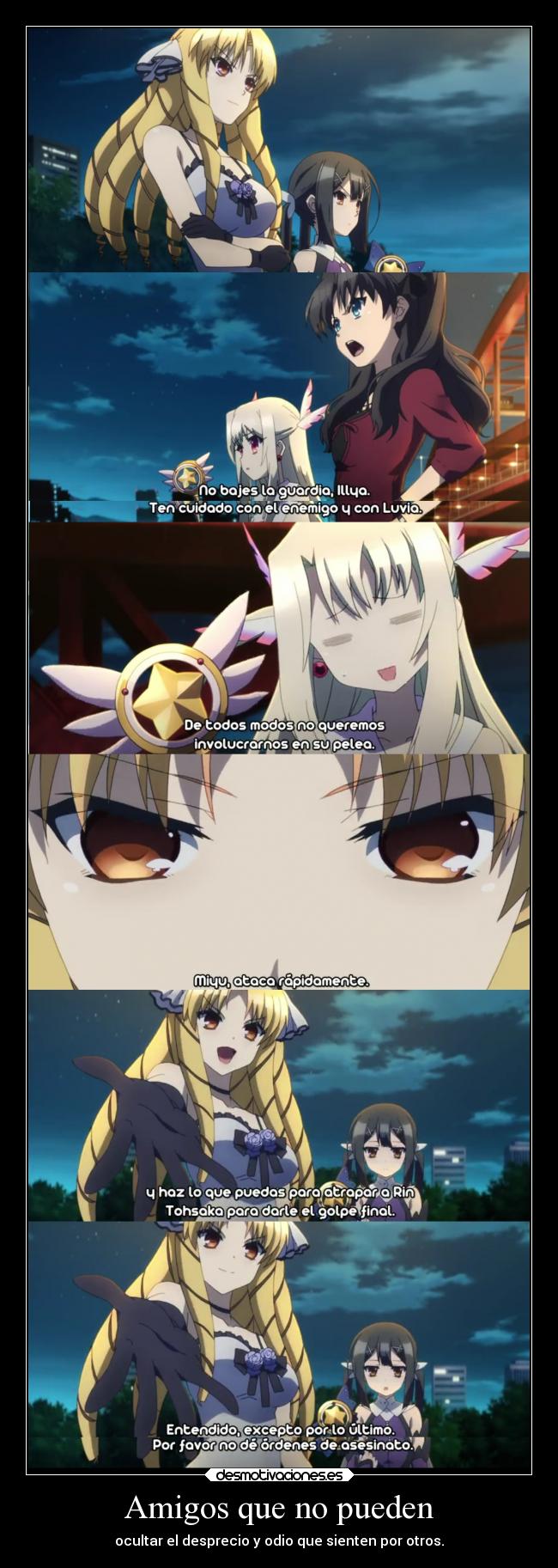 Amigos que no pueden -