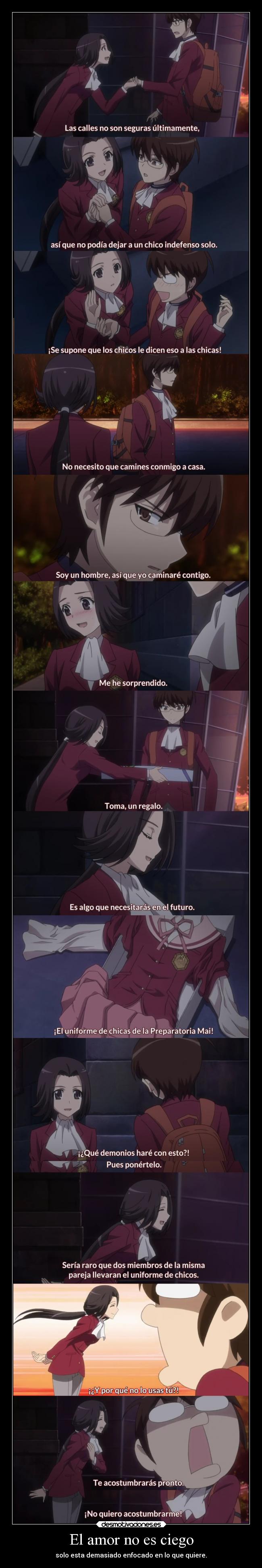 El amor no es ciego -