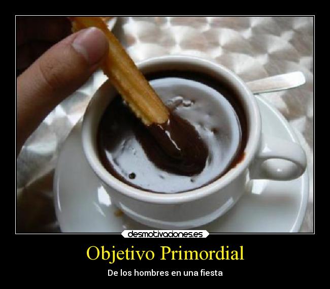Objetivo Primordial - De los hombres en una fiesta
