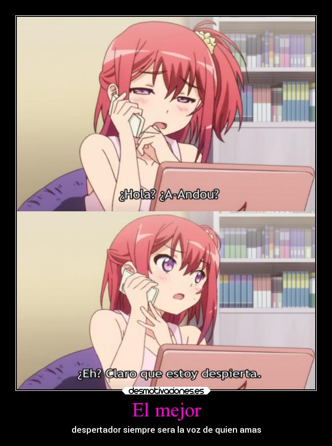 El mejor - despertador siempre sera la voz de quien amas