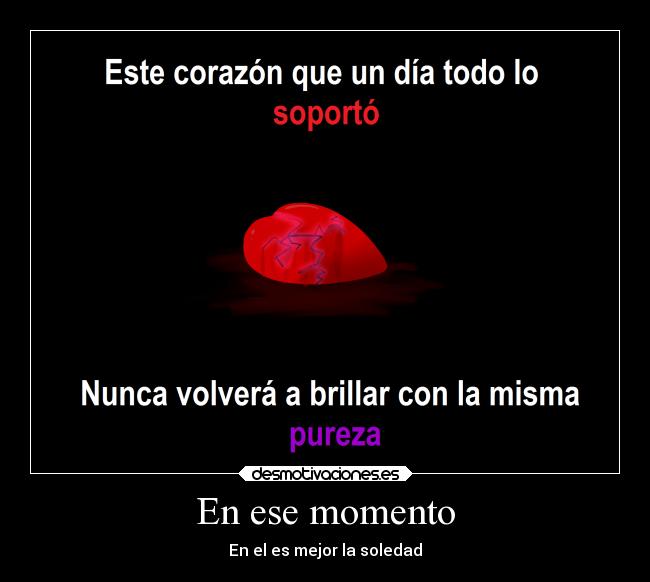 En ese momento -