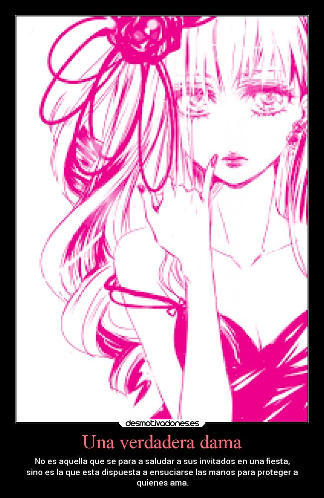 Una verdadera dama -