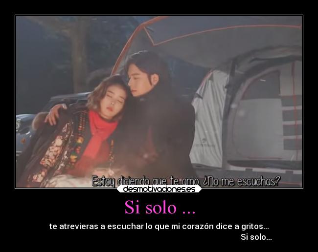 Si solo ... -