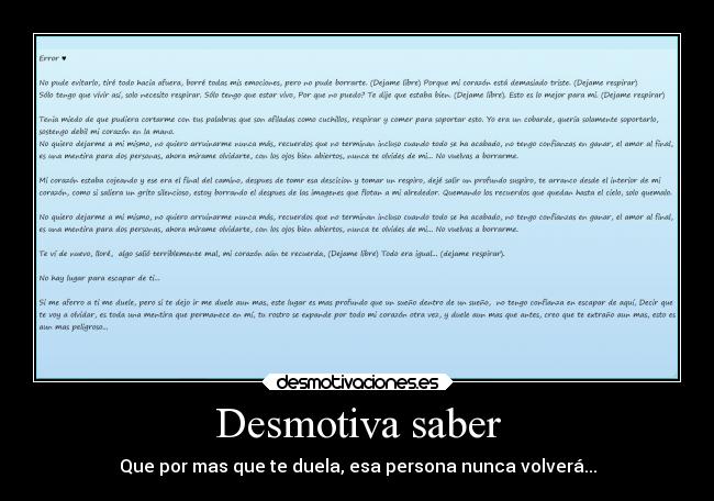 carteles amor dolorosoperocierto desmotivaciones